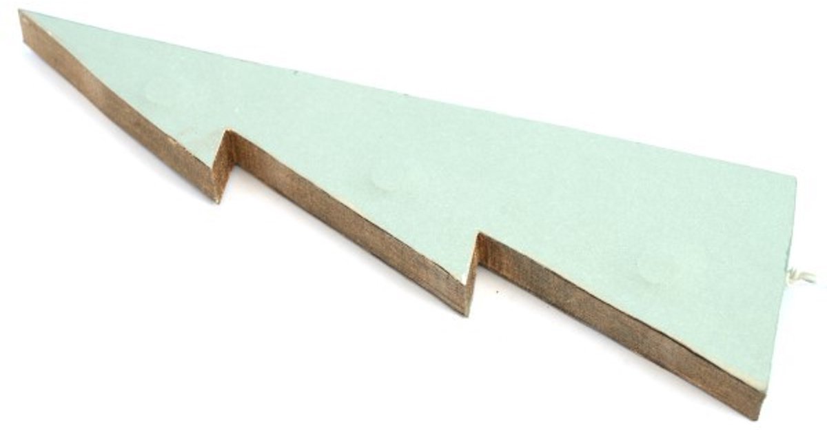 Honeycomb boom | 20 cm | 0,09 kg | Lichtgroen