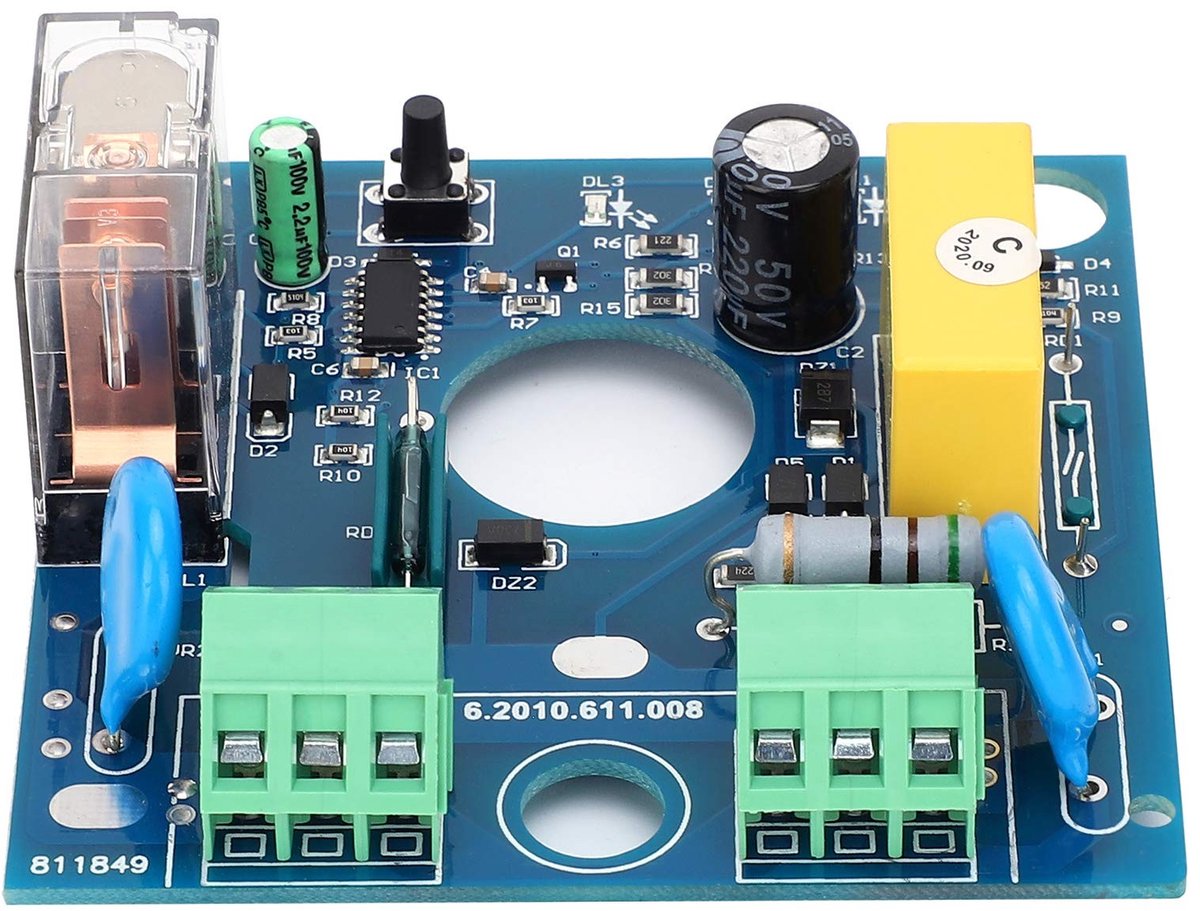 Dailygoods- Waterpompcontroller IP65 Waterdicht - Printplaat Module - 1.1KW Vermogen - AC220-240V - 50-60Hz - Epoxyhars Materiaal - Pompcontroller