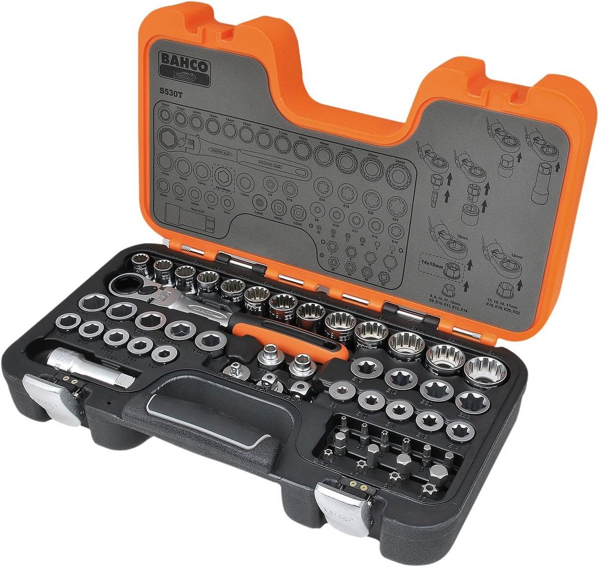 Gereedschapsset - Multitool Set - Klusjes Binnen - 53 Delig - Eén Maat - Oranje
