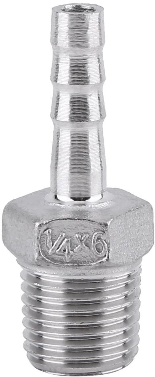 Byshayne - Pneumatische Connector - Adapter - 1/8 inch tot 3/4 inch - Push-in Fitting - Duurzaam en Betrouwbaar - Geschikt voor Slangen