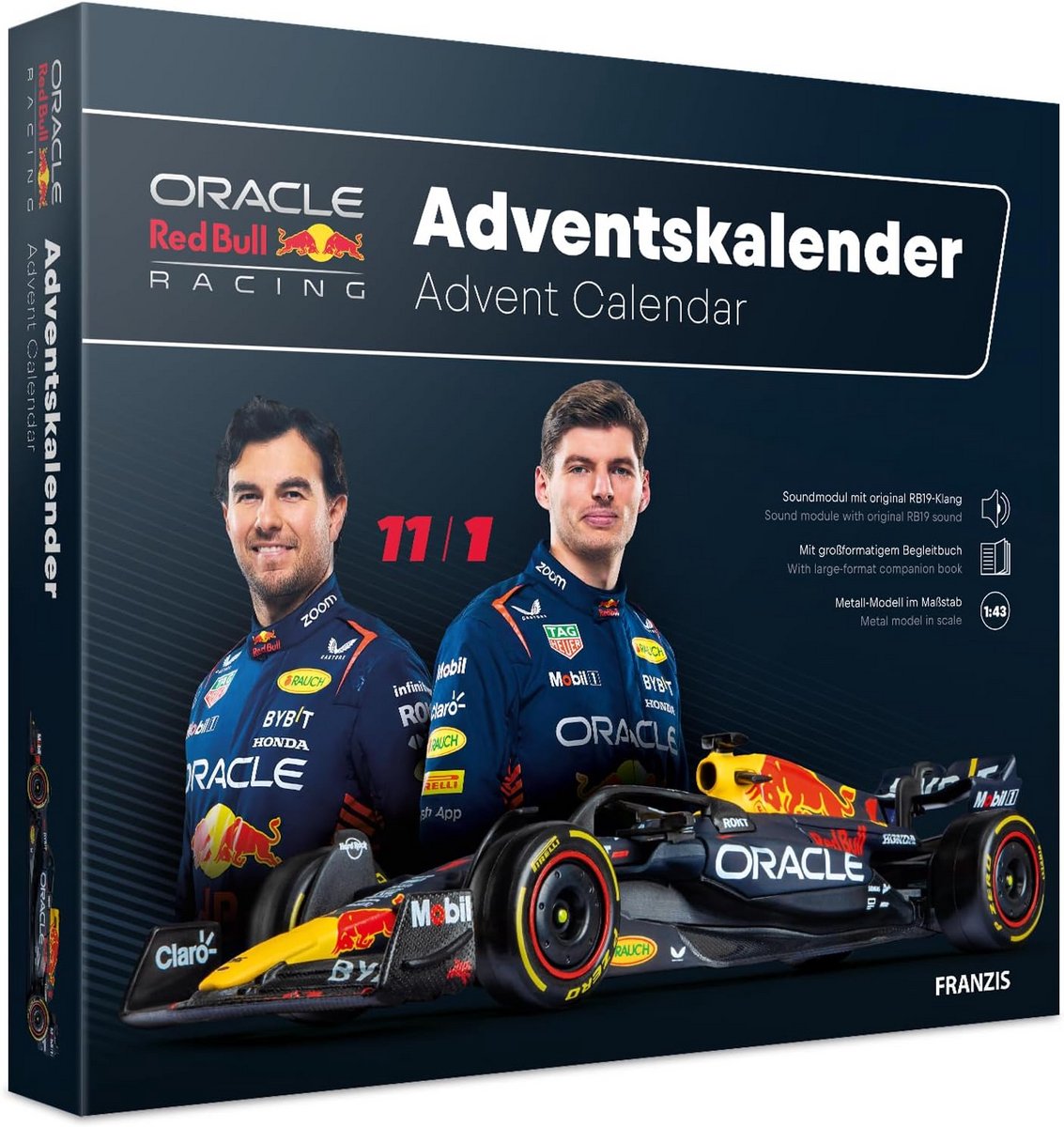 Adventskalender - Model Bouwen - Geduld Oefenen - Met Geluidsmodule - 1:43 Schaal - Wit