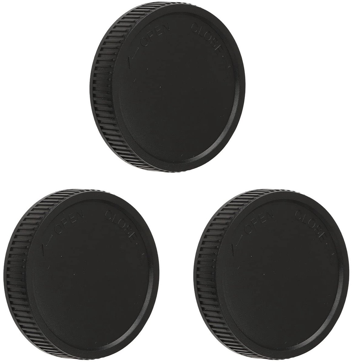 Dailygoods- Lensdop 67 mm - Robuustheid - Bescherming - M42x0,75 Draad - 3 Stuks - Eenvoudig Uiterlijk - Lenskap