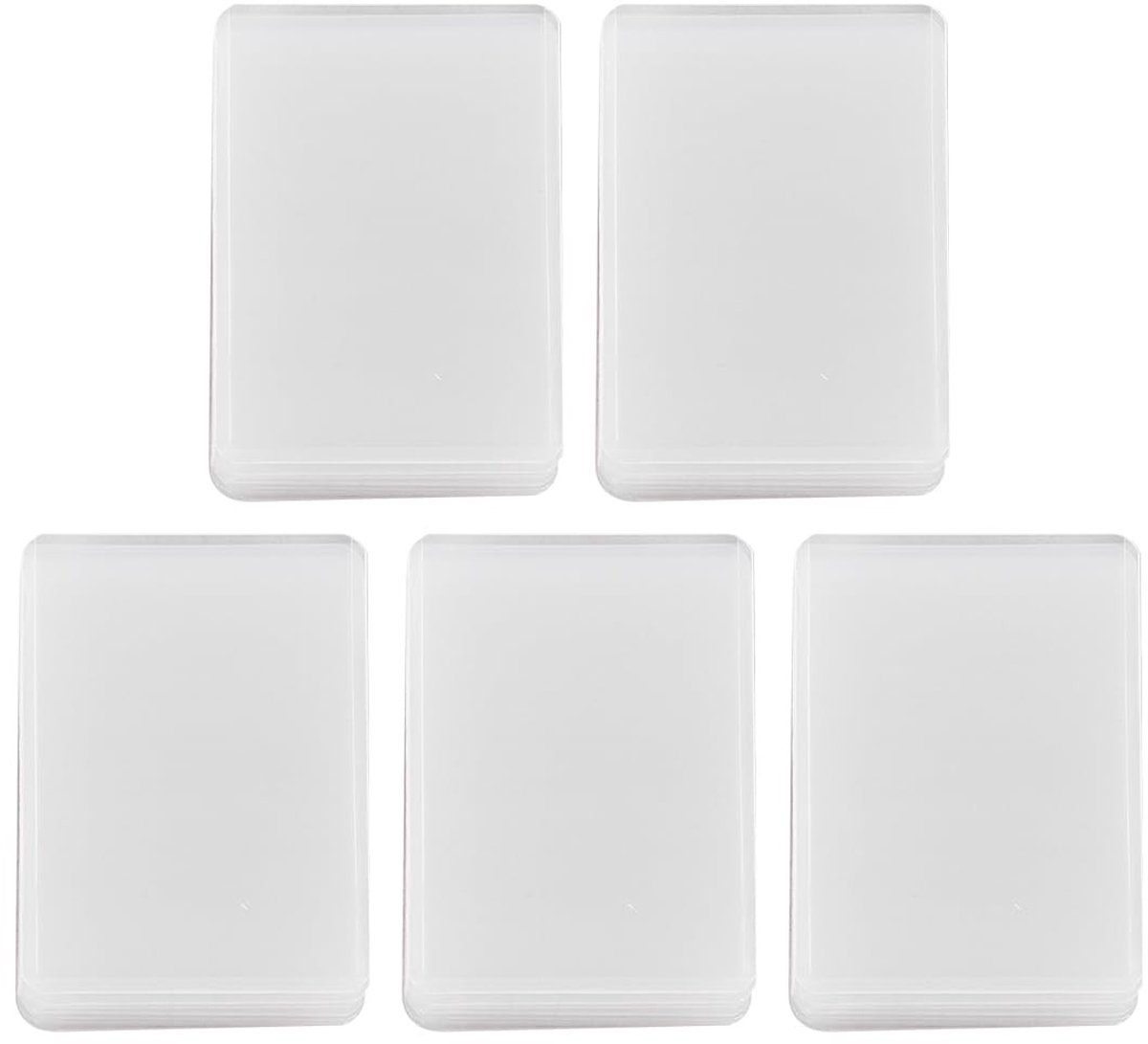 Dailygoods- Game Card Sleeves 50 Stuks - 35PT Dikte - Bescherming - Display Covers - Wit Licht - Schokbestendig - Duurzaam Mat - Kaartbescherming