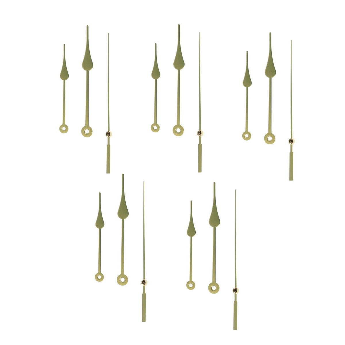 Dailygoods - 5 Sets Aluminium Horlogebandjes voor Doe-Het-Zelf Reparatie