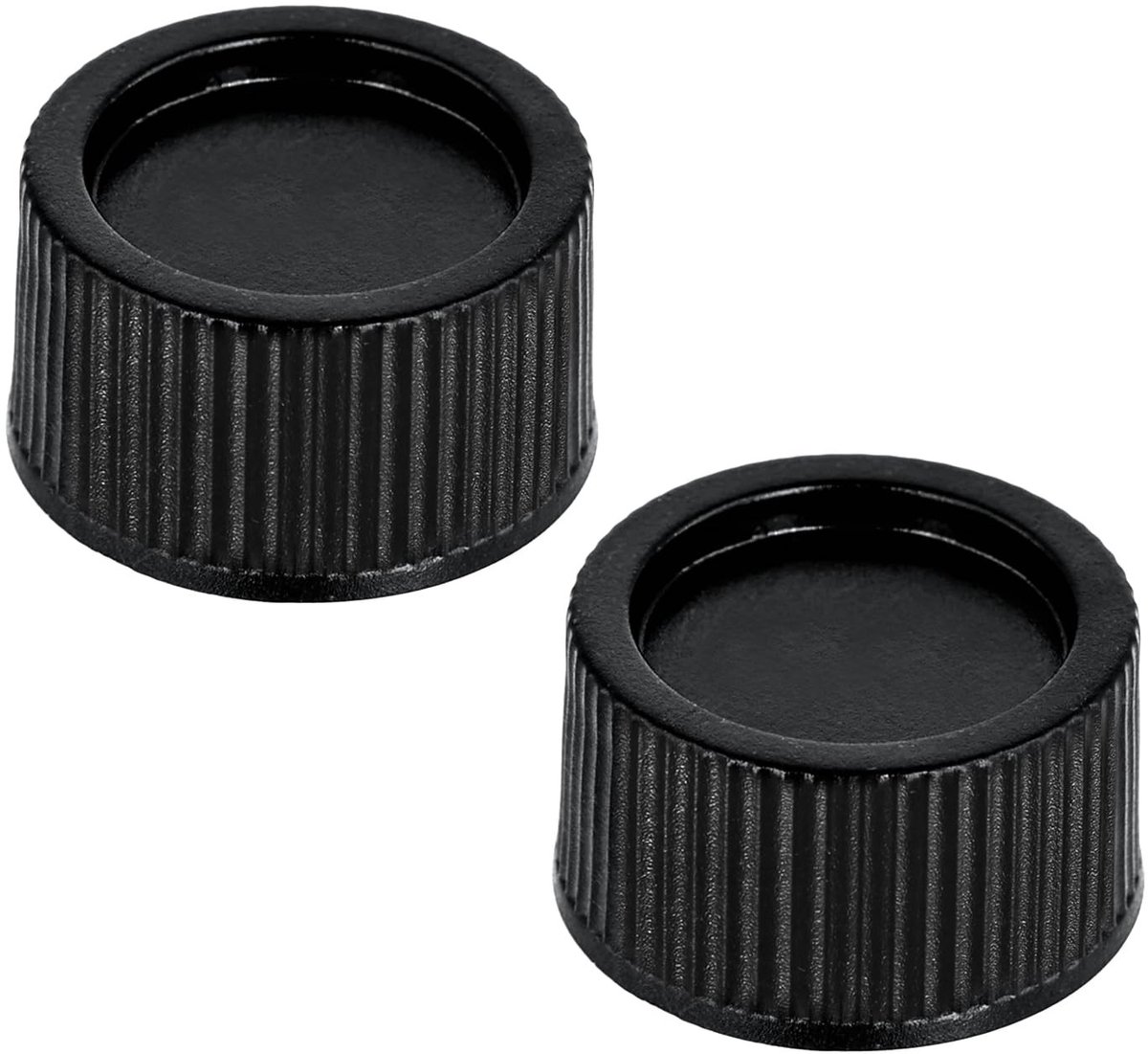 Dailygoods- Filterafvoerdeksel 2 Stuks - Vervanging - Kunststof/Rubber - Compatibel met Hayward Zwembadzandfiltermodellen - Zwart - 180 Graden Draaibaar - Afvoerafdekking