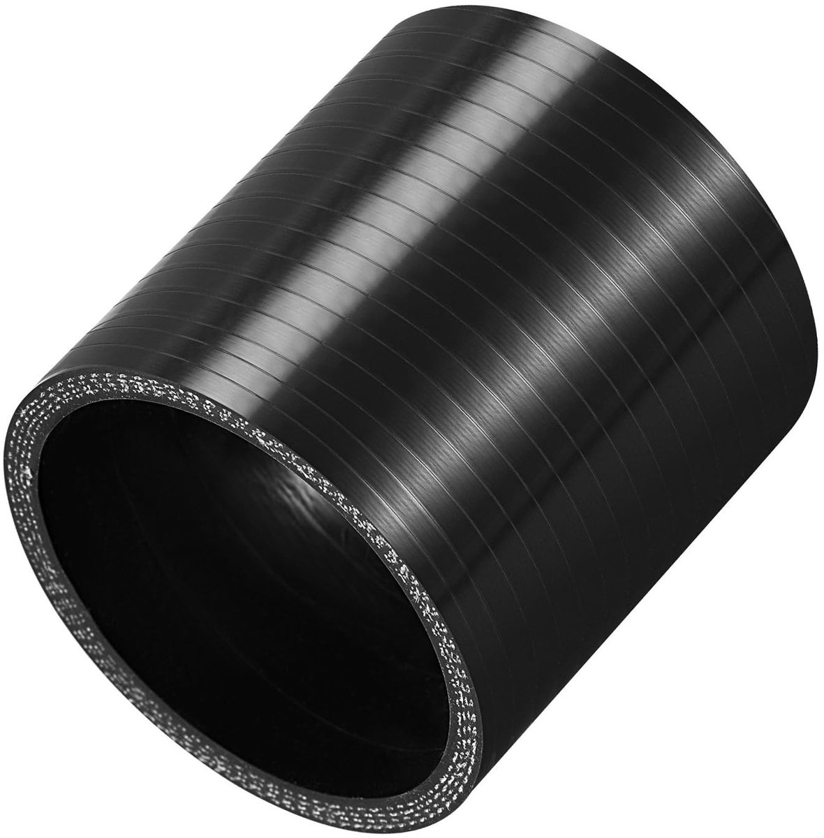 Dailygoods- Siliconen Koppelingsbuis 60 mm - Universele Koppeling - Turbo-buis 76 mm - Zwart - Duurzaam Materiaal - Slang