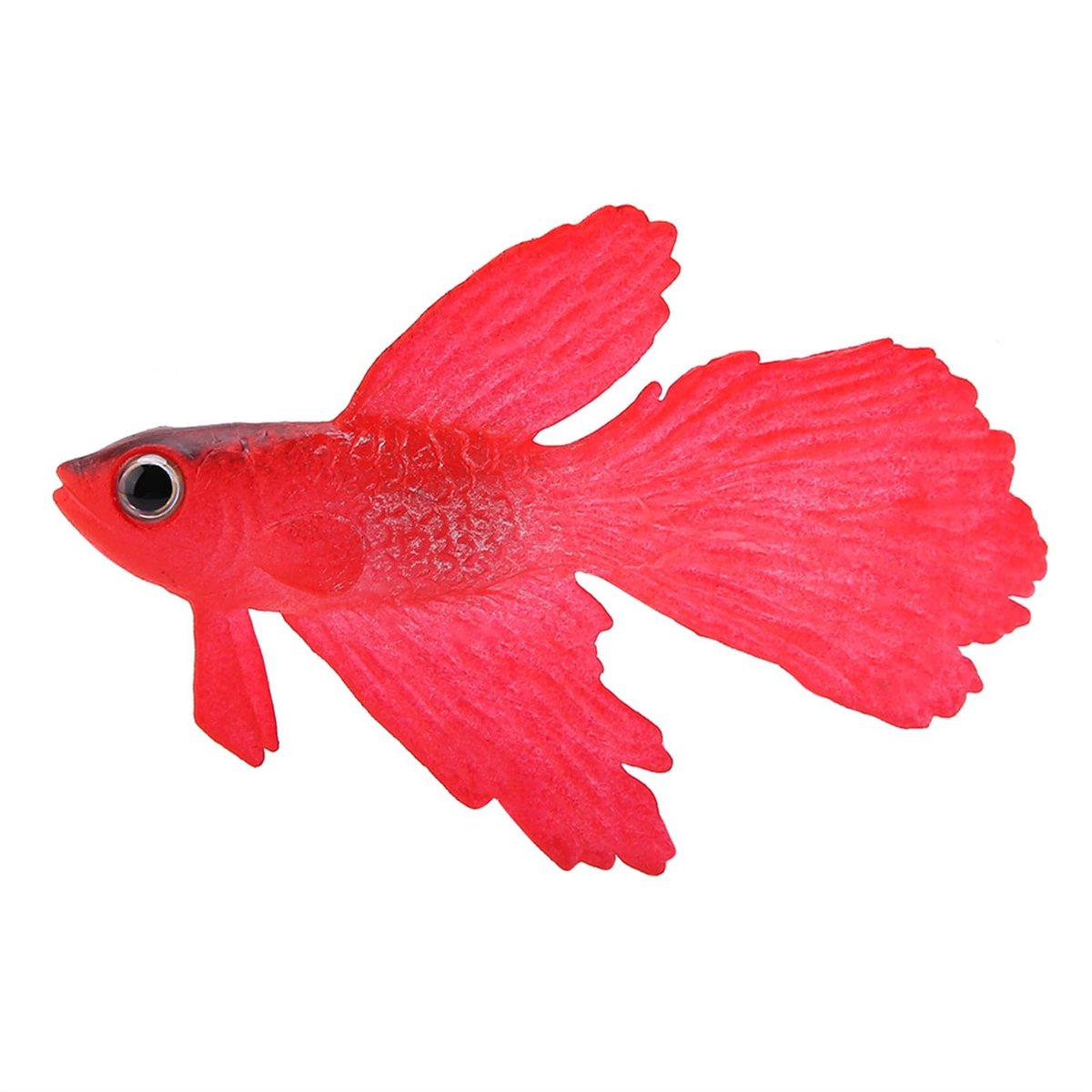 Dailygoods- Siliconen Vissen - Kunstmatige Decoratie - Aquarium Ornament - Grappige Decoraties - Realistisch Effect - Duurzaam Materiaal - Aquariumdecoratie