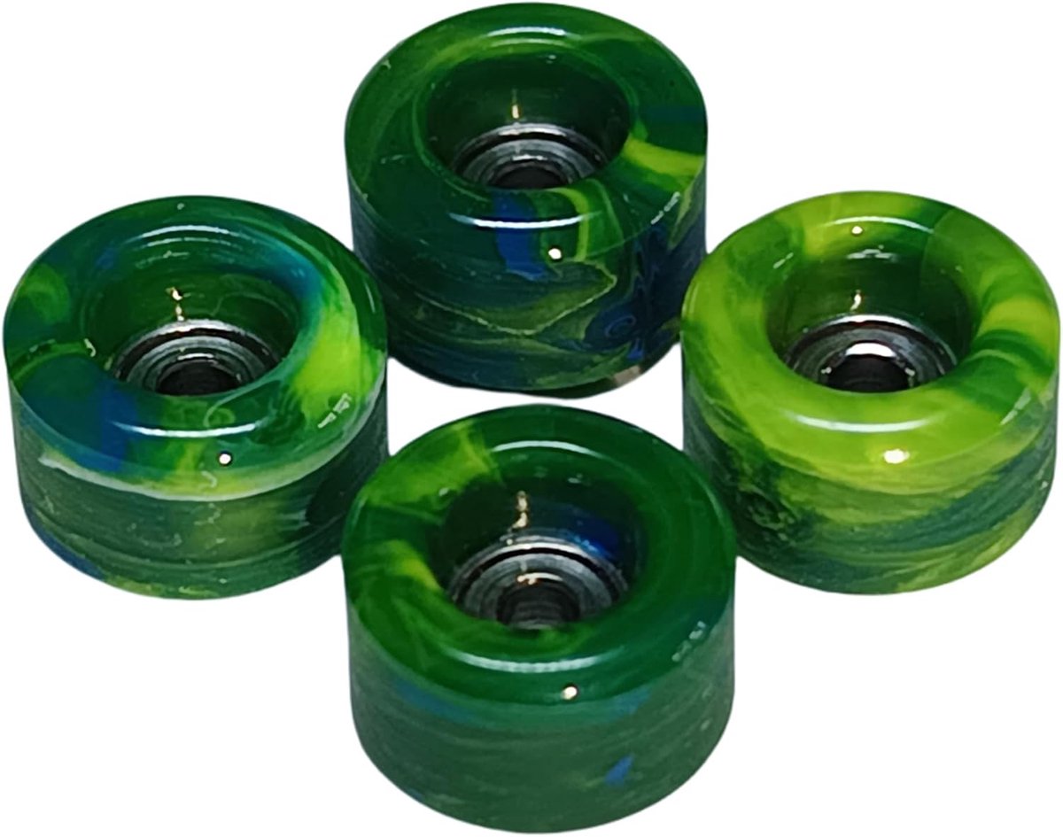 Vinger skateboard wielen Mini skateboard onderdelen Vingerboard Tricks 60D Urethaan Grip 0.76 x 0.51 cm