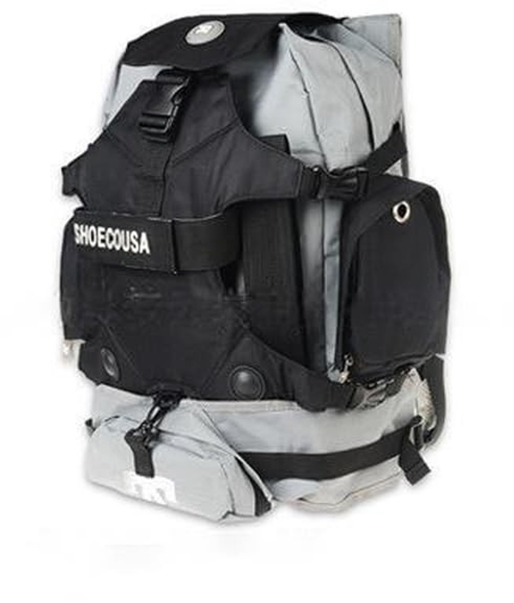 Dailygoods- Rolschaatsen Draagtas - Rugzak voor Inline Skates - Lichtgewicht Polyester - Grote Capaciteit 52x36x19 cm - Handige Handgreep - Duurzaam en Makkelijk te Wassen - Skaterugzak