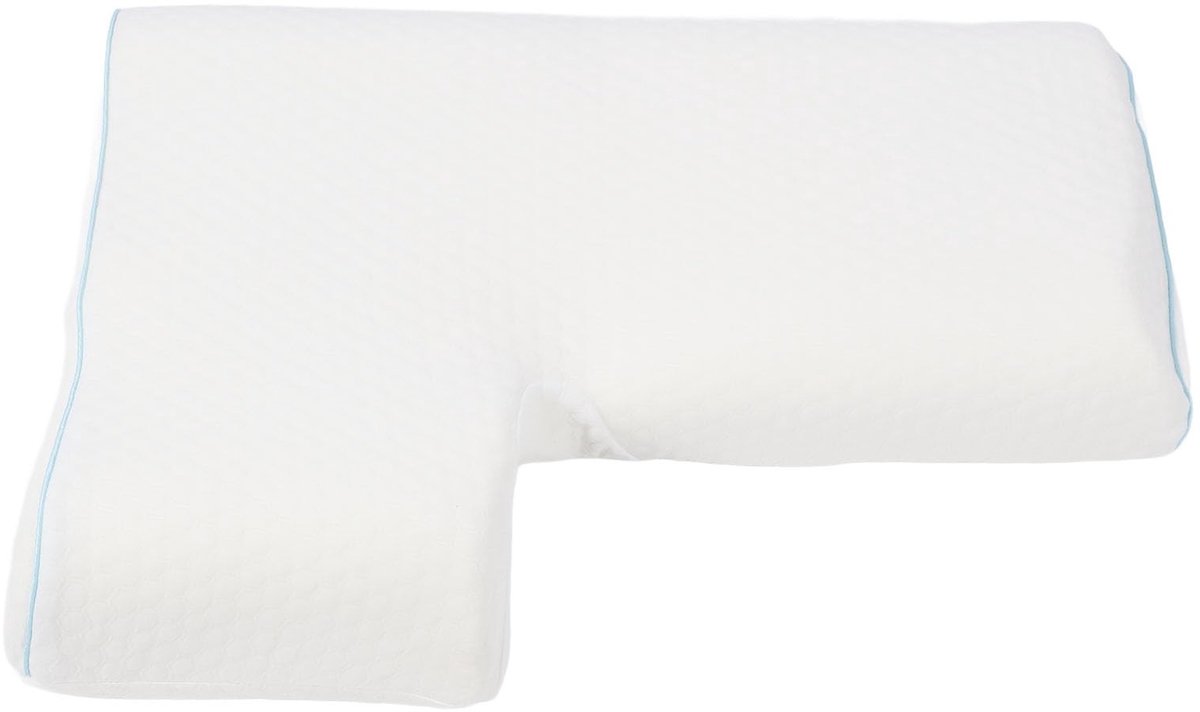 Dailygoods- Knuffelkussen Ergonomisch Design - Traagschuim Kussen - Zijslaapkussen met Armsgaten - Afneembare Hoes - Comfortabel en Stressvrij Slaapkussen