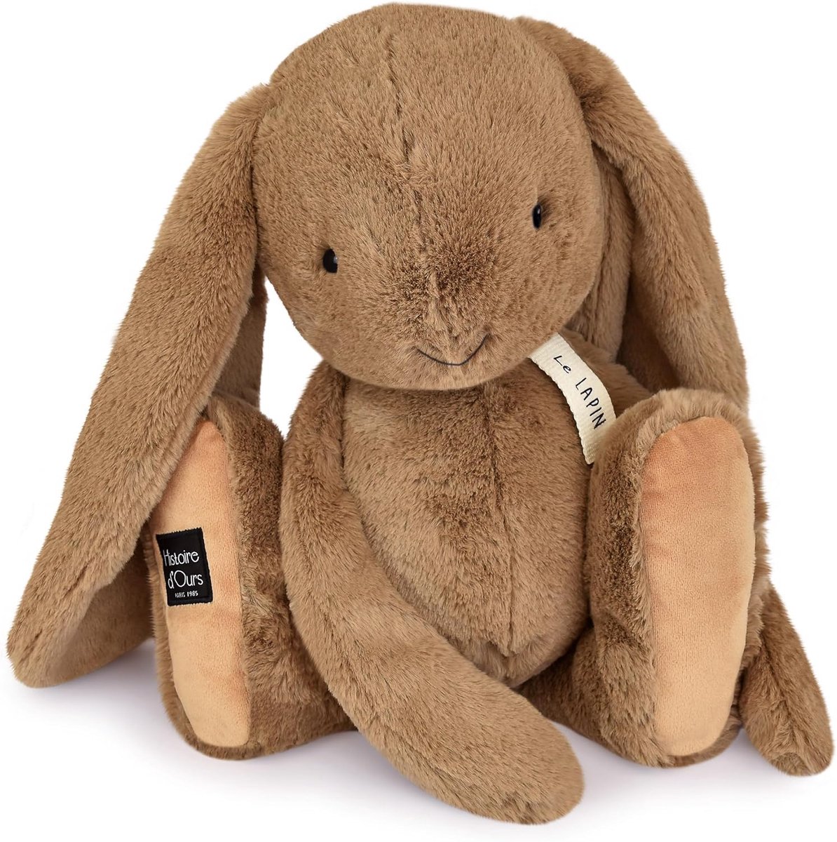 Grote Pluche Konijn - Knuffel Dier - Zachte Knuffels - Machine Wasbaar - 50 cm - Naturel