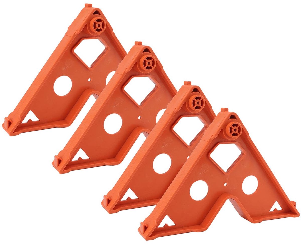 Dailygoods - 4 Stuks Schilderen Droogrek voor Deuren en Frames
