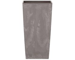 Bloempot Hoog Vierkant Urbi Square Effect 22x22x42cm MARENGO Prosperplast