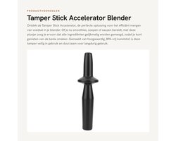 Dailygoods- Plunjer Vervanging - Blender Sabotage Tool - Hoogwaardig ABS - Geschikt voor 6 oz/40 oz - Duurzaam - Eenvoudig te reinigen - Blenderstamper