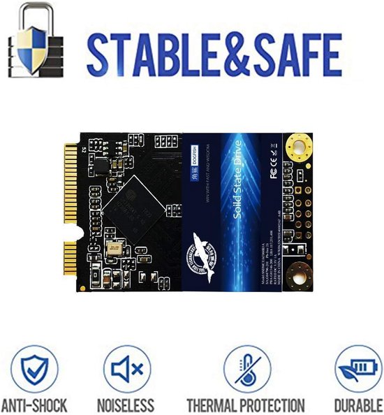 Interne SSD - Solid State Drive - Computer Opslag - Hoge Stabiliteit - 1TB - MSATA — afbeelding 5