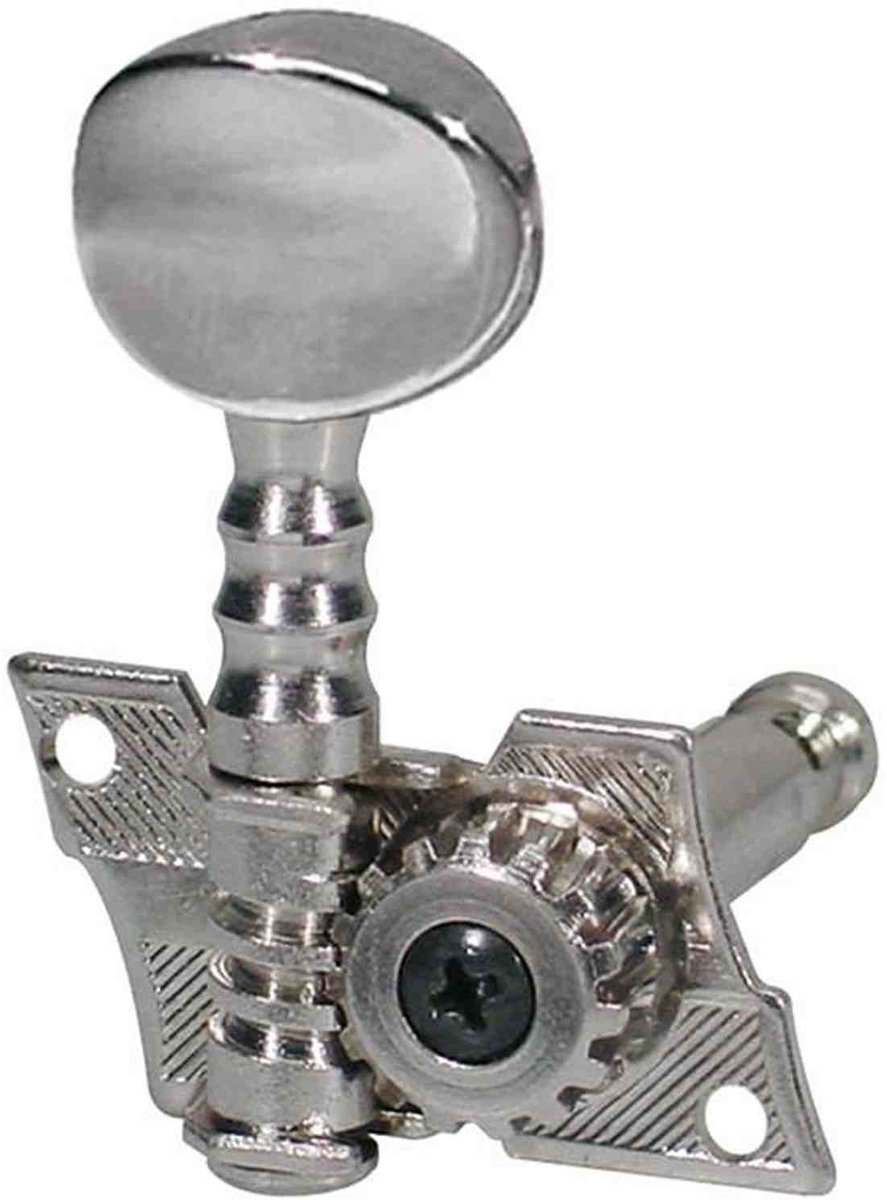 Boston 056-L machine heads for guitar, metal shaft, metal buttons, 6x left