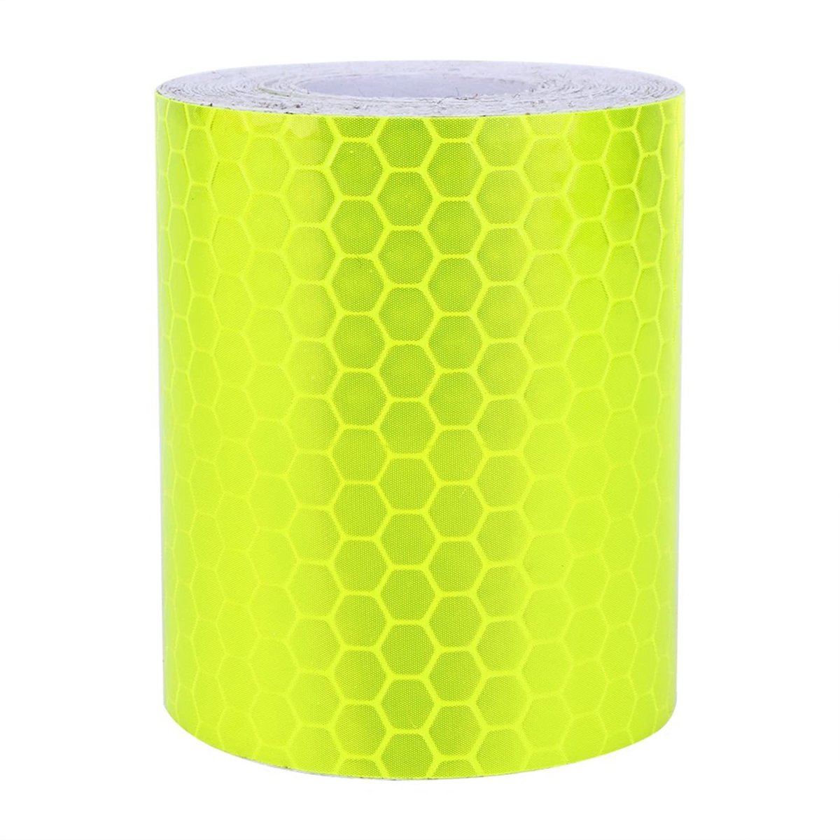 Dailygoods- Reflectietape 5cm breed - PVC - 3 meter lang - Waarschuwings tape - Reflecterende tape - Veiligheidstape - Voor voertuigen en huishoudelijke apparaten - Waarschuwingsband