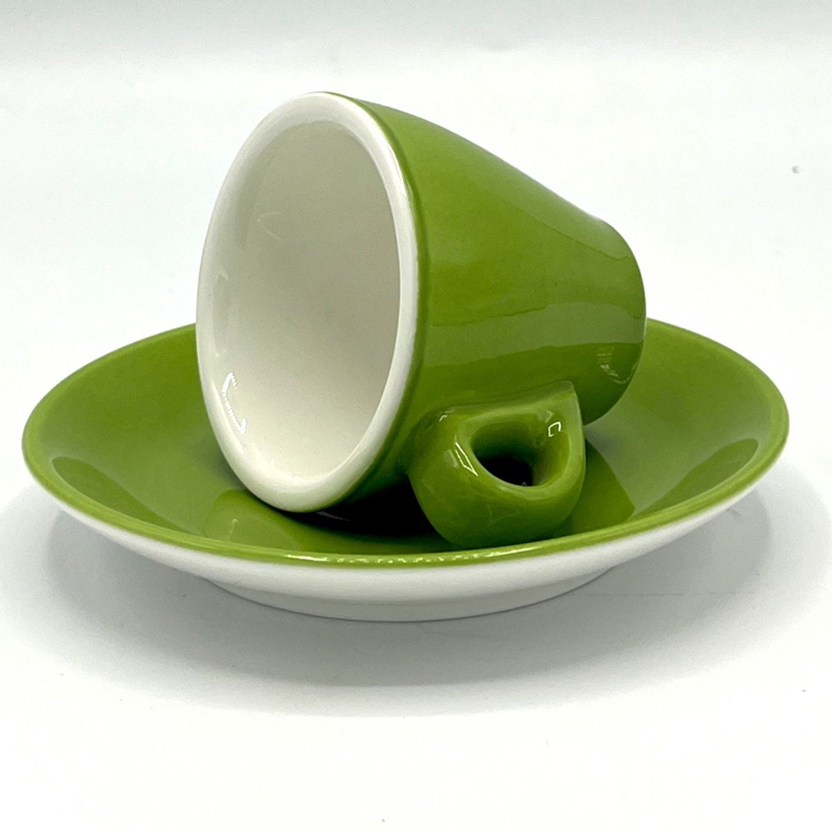 Espressokopjes set van 12 stuks groen