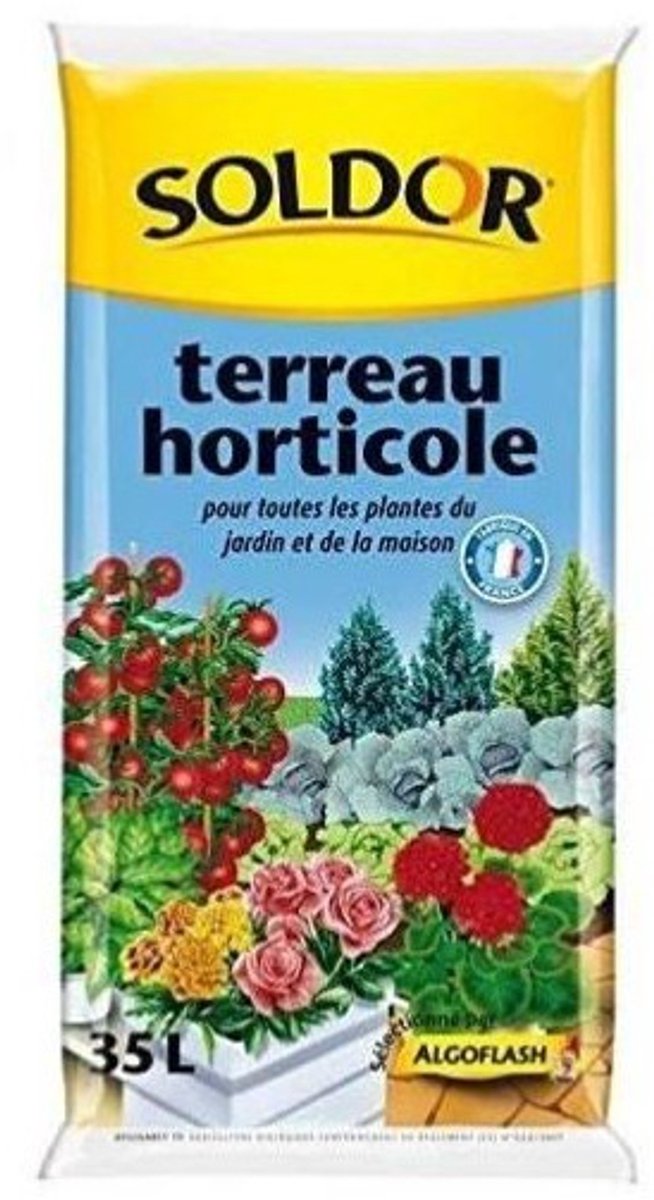SOLDOR – Horticultuurgrond 35 l – Potgrond – binnen en buiten