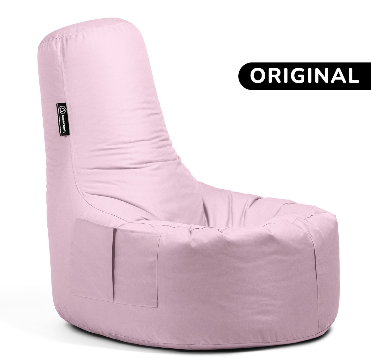 Casacomfy Gamer Original - Zitzak - Volwassenen & Tieners - Ergonomisch - Waterbestendig - Lichtroze