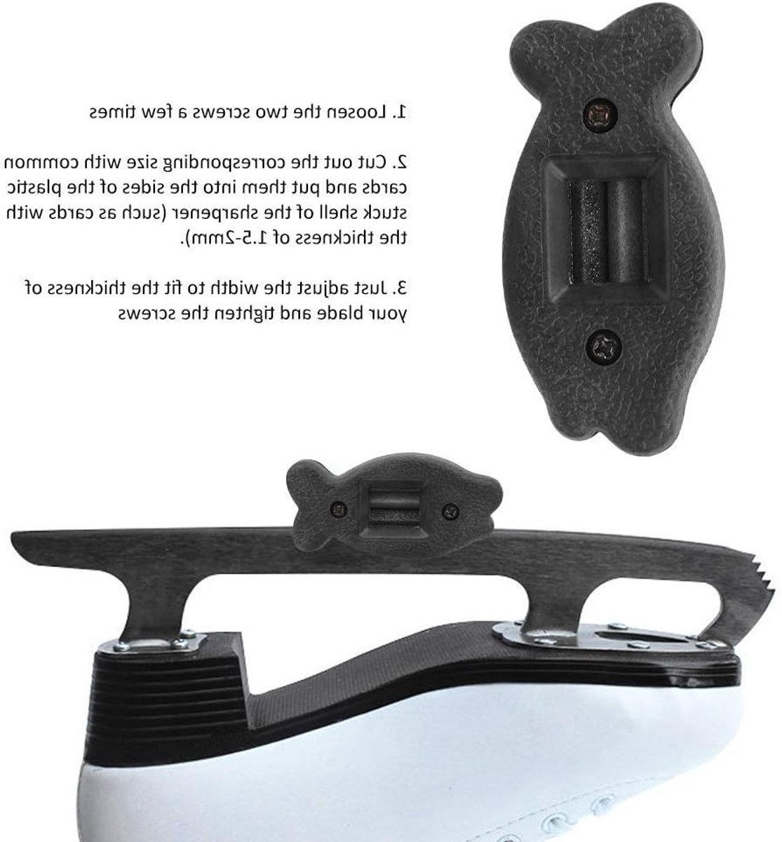 Handmatige Schaatsrand Slijper voor Onderhoud van Schaatsen - Professionele Schaatsaccessoires voor Optimale Prestaties en Veiligheid