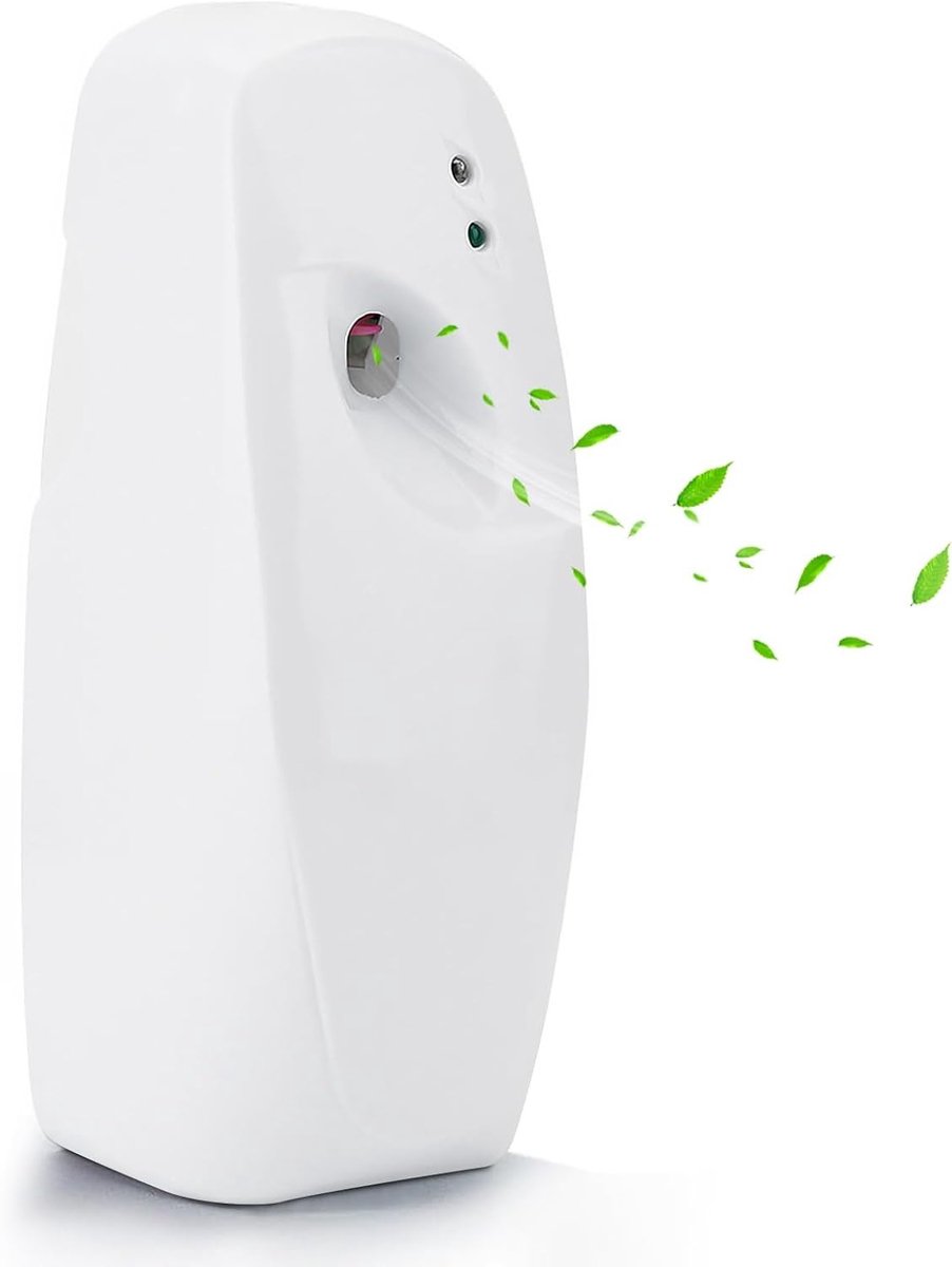 Automatische Luchtverfrisser met Sensor - Wandmontage, 300ml, Geschikt voor Hotel en Kantoor, Instelbare Interval van 8/15/30 Minuten
