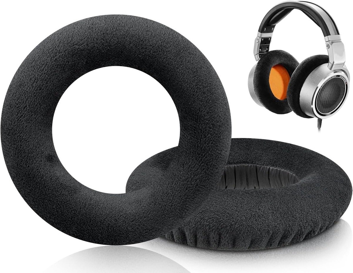 Professionele Velvet Oorkussens voor Neumann NDH 30 Studio Hoofdtelefoons, Comfortabele Earpads met Hoge Dichtheid en Geluidsisolatie