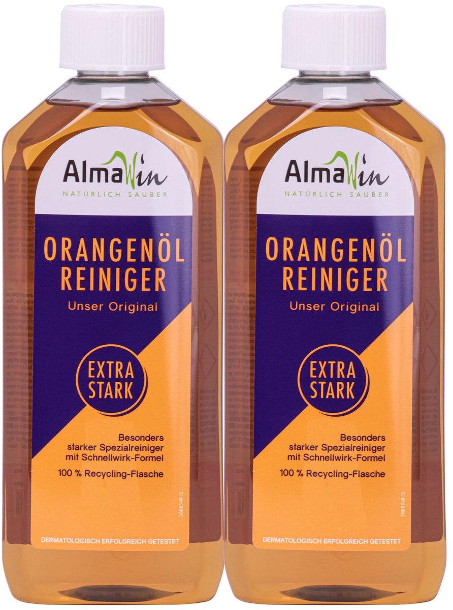 Oranjereiniger extra sterk, 2 x 500 ml concentraat, natuurlijke ontvetter