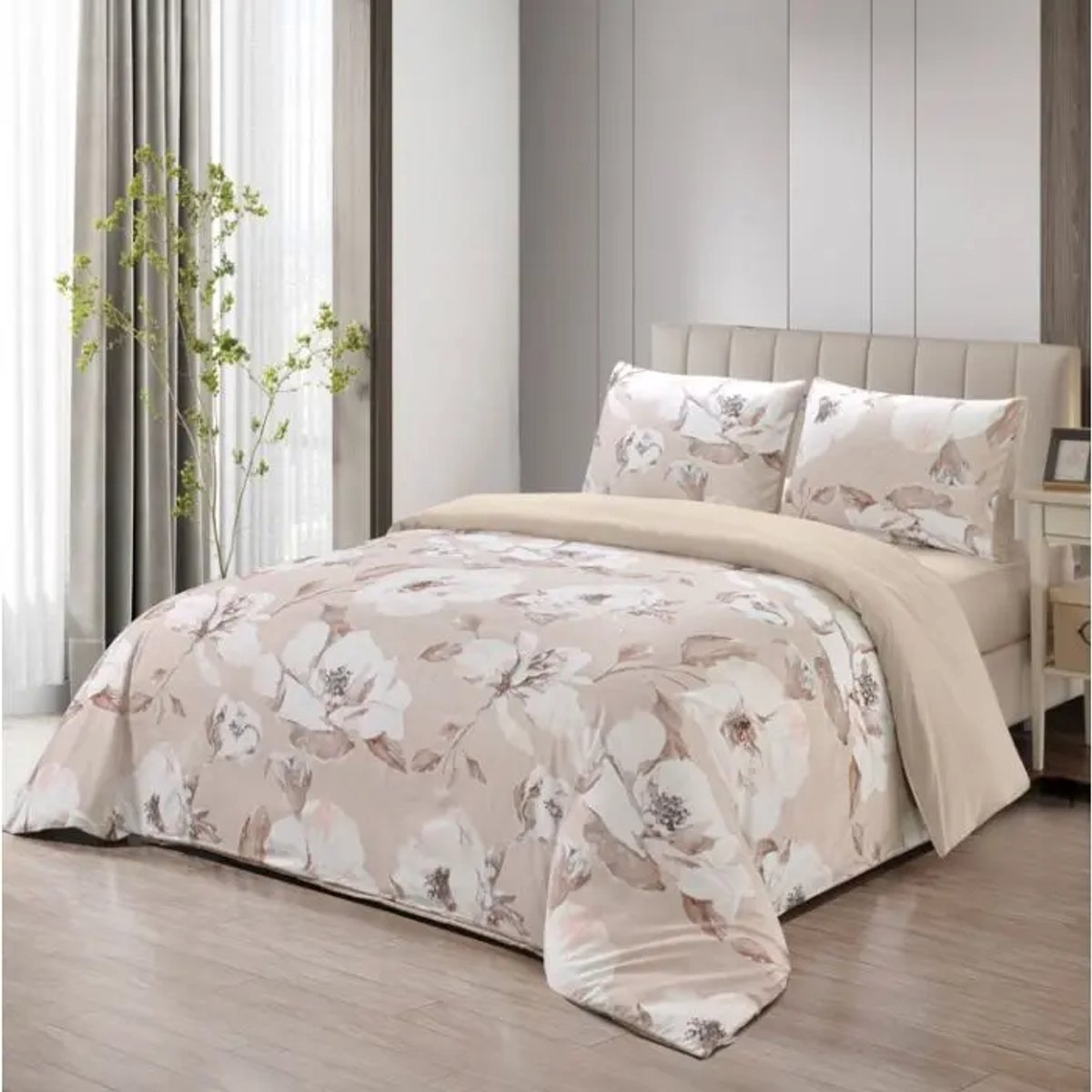 Lavella dekbedovertrek set Cemre microvezel polyester 240x220 cm 4-delig