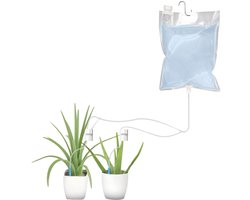 VirtuBuy- Automatische Druppelirrigatiezak - Planten - Irrigatie-apparaat - Grote Capaciteit - Waterzak - Potplanten - Kamerplanten - Buitentuin - Terrasplanten - 6.5L - Irrigatiesysteem - Slimme Watergever