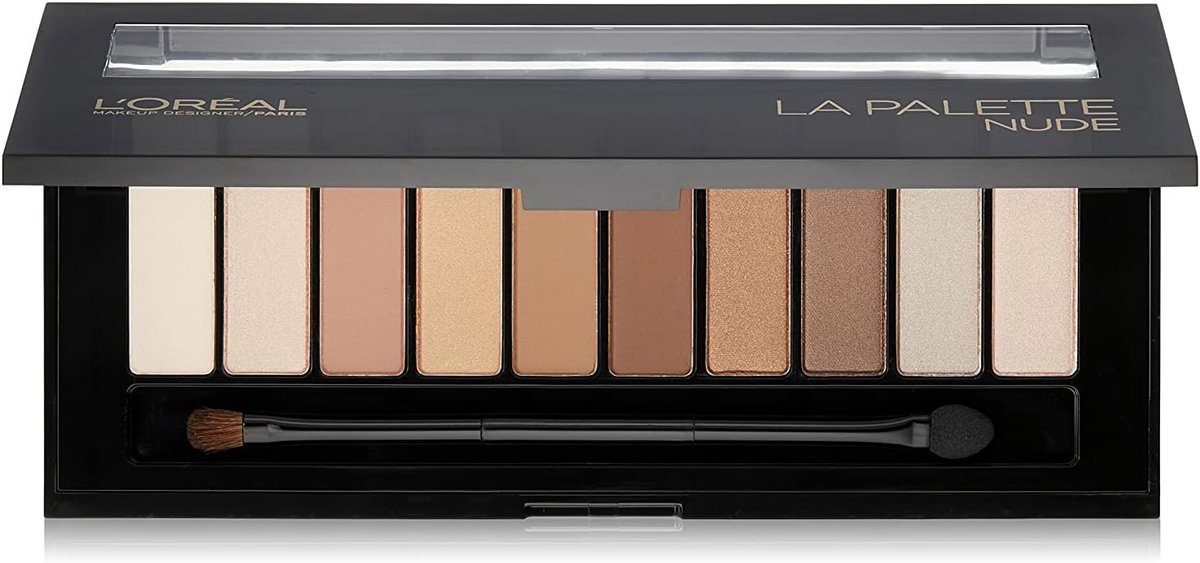Oogschaduw Palette Nude Tinten voor Smokey Eyes en Dagelijkse Looks