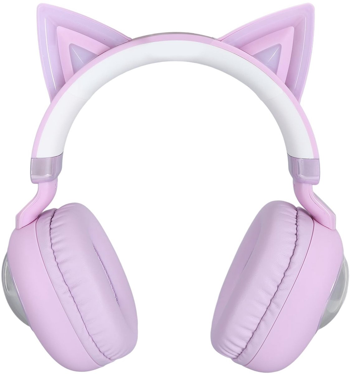 aladdien - Bluetooth-Hoofdtelefoon - Hoofdtelefoon voor Kinderen - Professionele Geluidsbeveiliging - Cat-oortelefoon - Draadloos met Microfoon - 20...