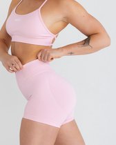 NXTR Premium Naadloze Sportshorts - Pink - High Waist - Shaping Scrunch - Squat-proof Dames