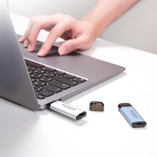 Externe SSD - Draagbare Opslag - Bestanden Overzetten - Hoge Snelheid - 512 GB - Blauw — afbeelding 3