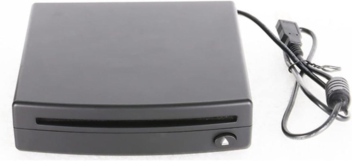 Draagbare DVD-speler - Schotel Box - Auto Multimedia - Roterend HD-scherm - 3 x 2 x 1 cm - Zwart