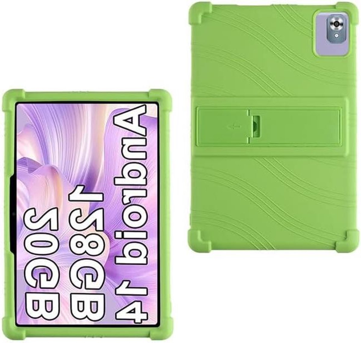 Tablethoes - Beschermhoes - Tabletbescherming - Verstelbare standaard - 10 inch - Groen