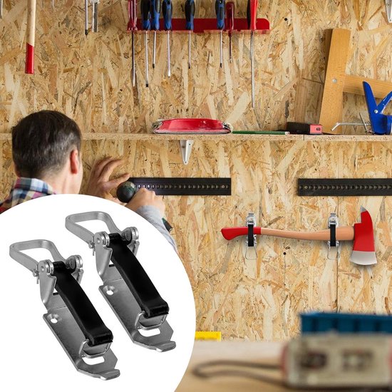 SnelShoppen - 6 Stuks Schep Houder Bevestigingslagers Dakdrager Accessoires Schep Houder Bezem Houder Spanning Klem Rubber Spanningselement voor Auto, van Snelshoppen — afbeelding 2