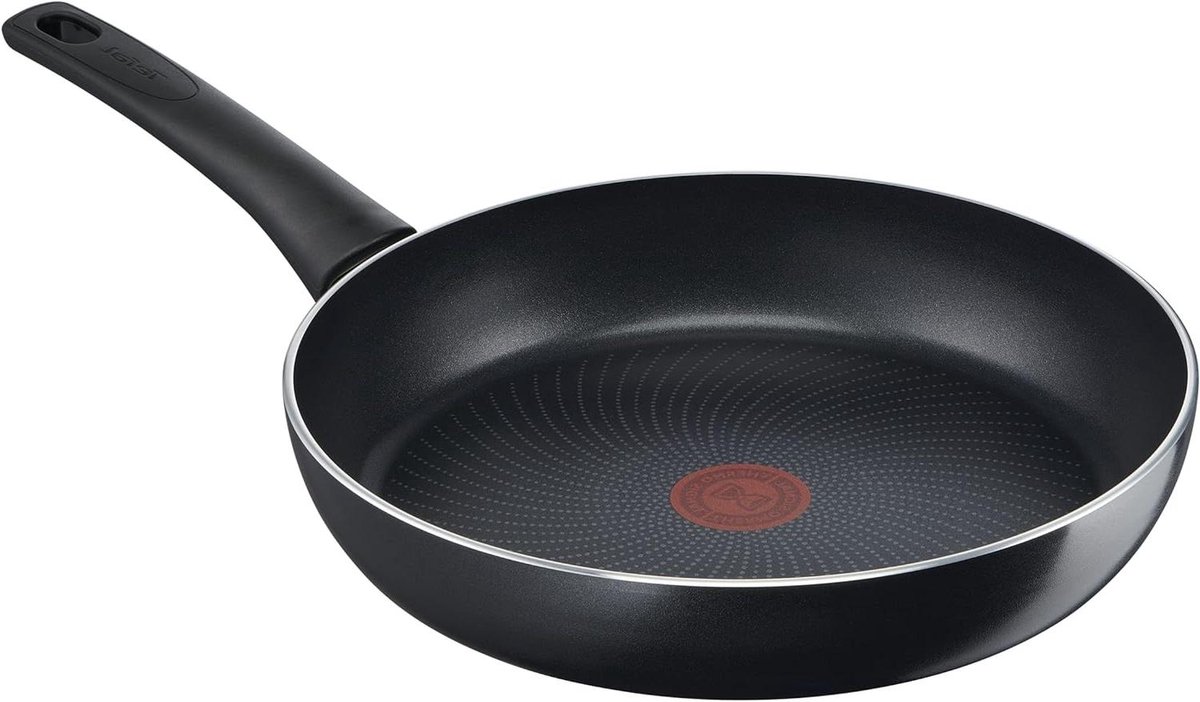 Koekenpan - Koekenpan - Veelzijdig Koken - Antikleef Coating - 24cm - Zwart