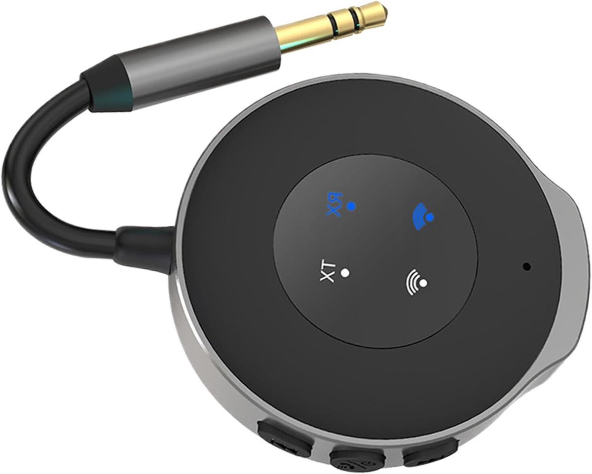 Auto Transmitter - FM Zender - Muziek Streamen - Ruisonderdrukking - Compact Formaat - Zwart