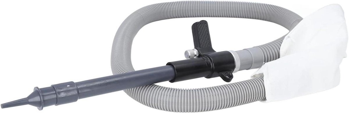 Lucht Blaaspistool - Zuigpistool - Werkplaats Reinigen - Dubbele Functie - 30 x 17 x 8 cm - Grijs