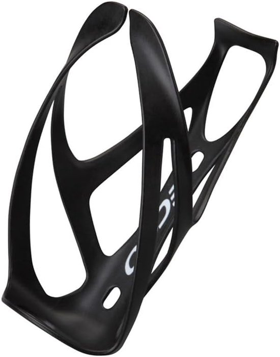 Fiets Bekerhouder - Bidonhouder Stuur - Hydratatie Onderweg - Lichtgewicht Carbon Mix - 74mm Diameter - Mat Zwart — afbeelding 4