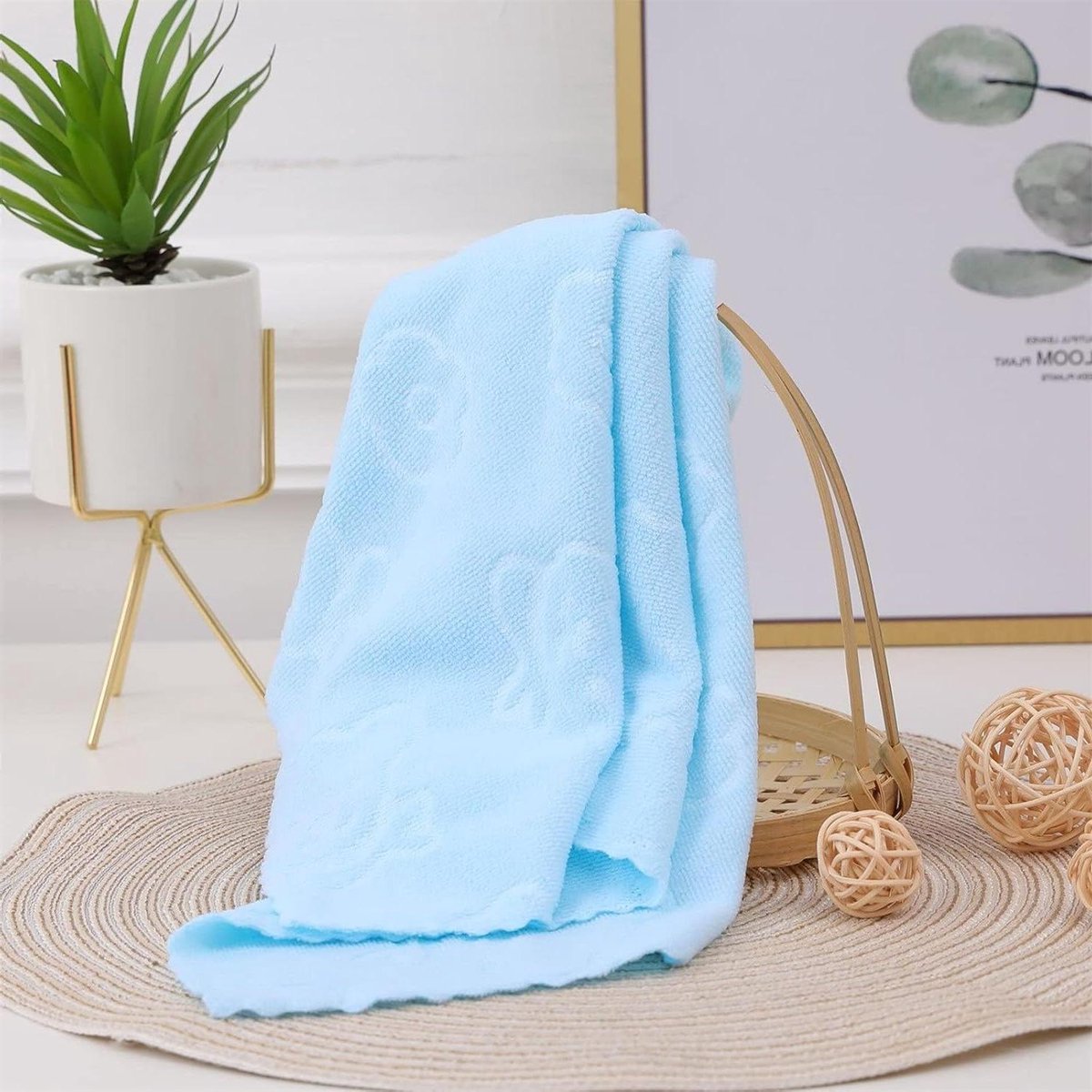 Microfiber Handdoeken - Zachte Doeken - Dagelijks Gebruik - Sneldrogend Absorberend - 10x1