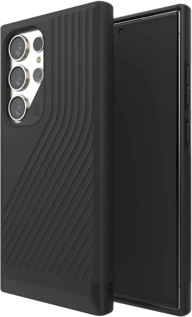 ZAGG Denali Samsung Galaxy S24 Ultra Hoesje 5M Valbescherming Zwart