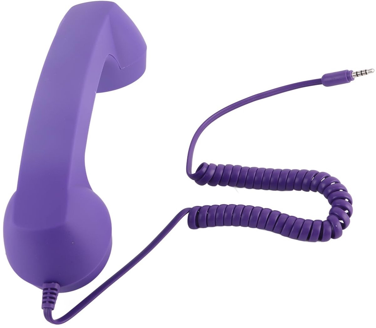 ONF3 - Retro Telefoon Hoorn - Vintage Design - HD Geluid - Paars - Smartphone Accessoire - Tablets - Retro Telefoon