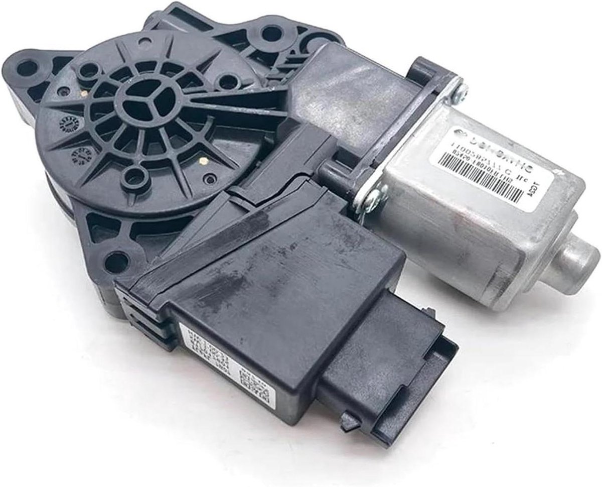 Raammotor - Auto Lift Motor - Ruit Bediening - Duurzaam Staal - One Size - Zwart