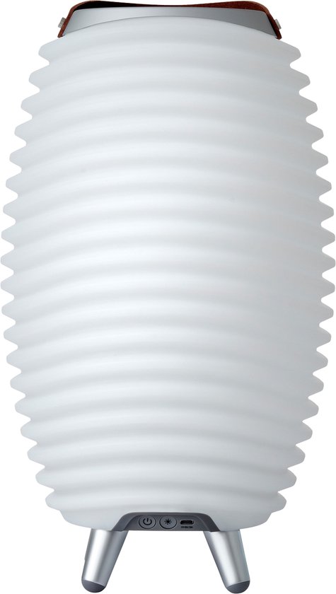 Kooduu Synergy 35 Dimbare LED Lamp met Bluetooth Speaker en Wijnkoeler – Draagbare 3-in-1 Speakerlamp, 11 uur batterij