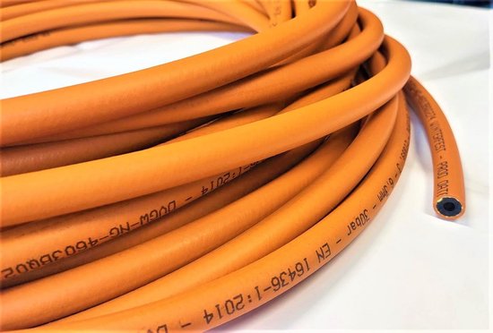 Zeer Flexibele Gasslang Propaan Butaan 1 Meter 30 Bar voor Camping en Kookapparatuur — afbeelding 3