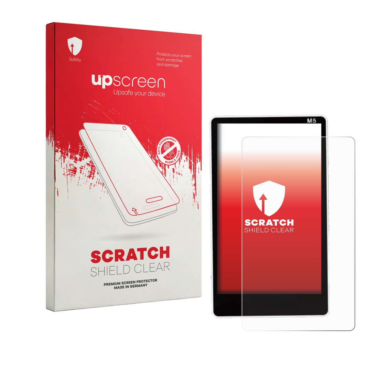 upscreen - Screenprotector voor Acogedo M5 - Folie Beschermfolie transparant