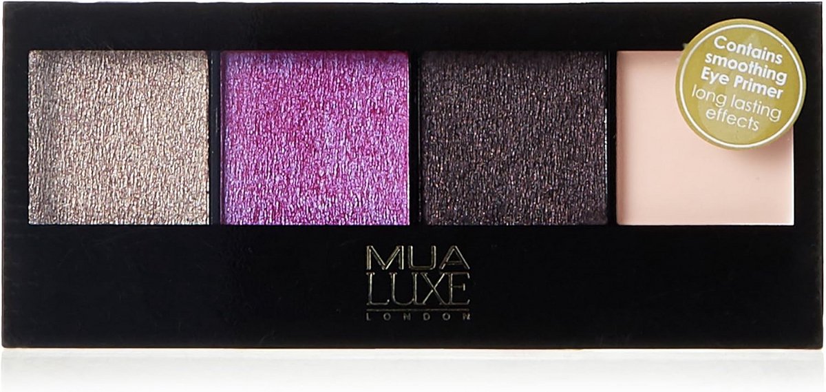 Metalic Oogschaduw Palette met Primer voor Intense Kleur