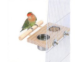 Roestvrijstalen Vogelkommen voor Papegaaien, Hangende Voerbakken voor Vogelkooien, Accessoires voor Vogels en Papegaaien